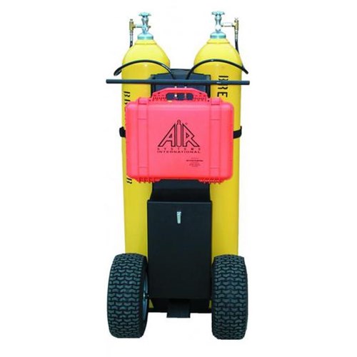 2-BOTTLE AIR CART W/ELECTRONIC LP ALARM