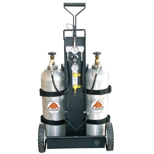 MULTI-PAK, 2 cylinder air cart, 2400 psi