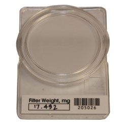 PRE-WEIGHED 47MM FILTER IN PETRI DISH