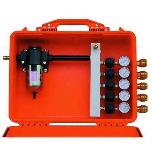 POA-4 W/FINAL FILTER-4 INDEP.REGULATORS