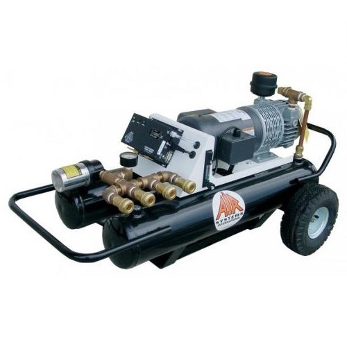 PORTABLE TWIN AIR TANK FOR BAC AIR PUMPS