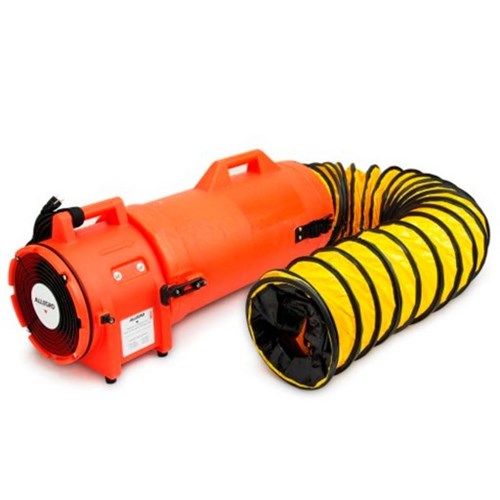 16 in Plastic Axial Blower, AC, w/ 15