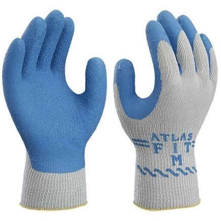 Atlas Rubber Coated String Knit Glove LG