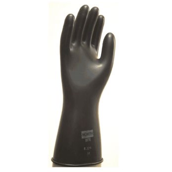 Butyl glove 14in, 25mil smooth, Medium