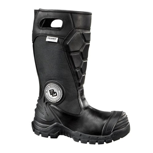 X2 Leather Fire Boot, 14 In, Size 10 Med