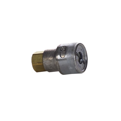 COUPLER, QD V-18, SCHRADER