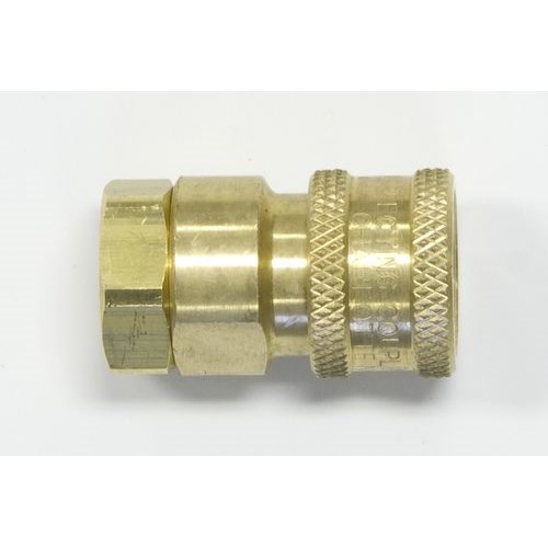 COUPLER, SNAPTITE BRASS 1/4