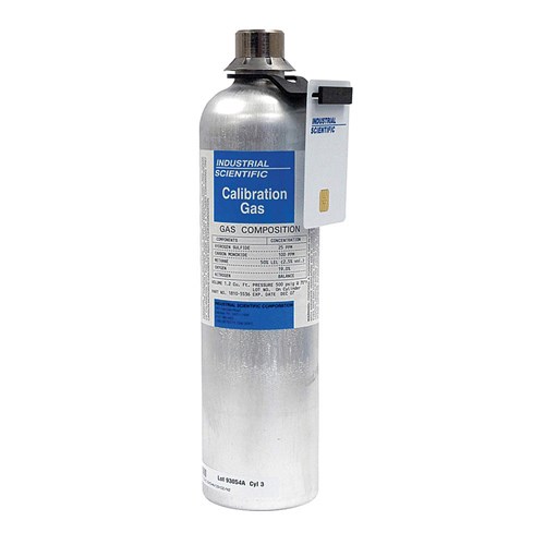 CALIBRATION GAS, 58L, CH4 2.5PCT,