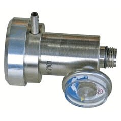 Demand flow regulator for refillable