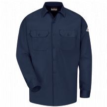 Bulwark FR Button-Front Work Shirt - …