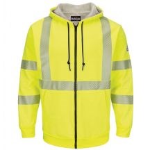 Men's Fleece FR Hi-Visibility Zip-Fro...