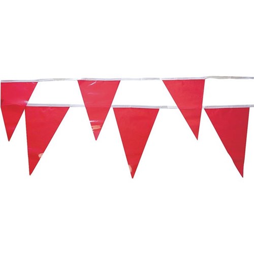 Pennant Vinyl 100' Orange