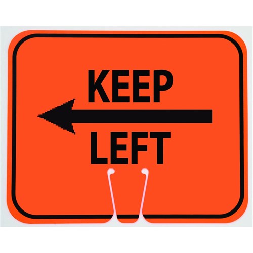 EZ-IMS-Keep Left w/Arrow Symbol