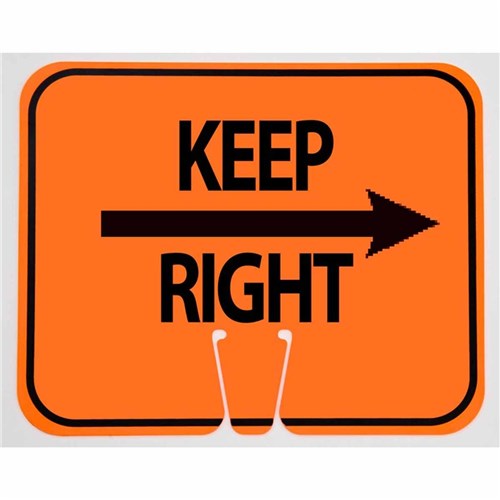 EZ-IMS-Keep Right w/Arrow Symbol