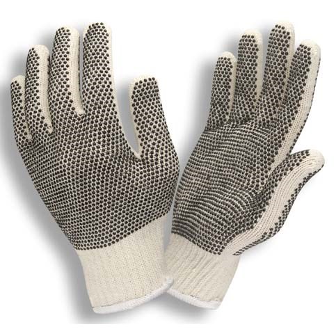 Standard Weight Knit Glove, 2Side Dots