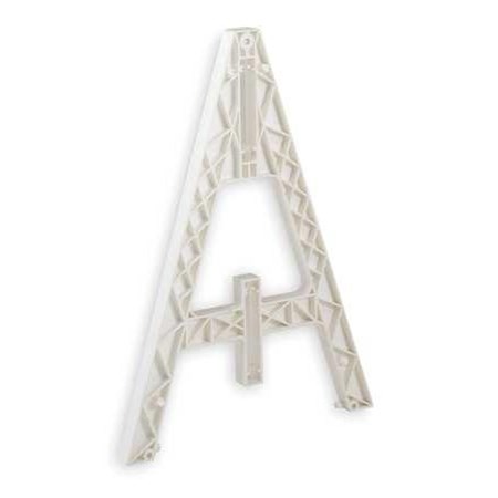 A-Frame 2 Board, White, Closed Bottom