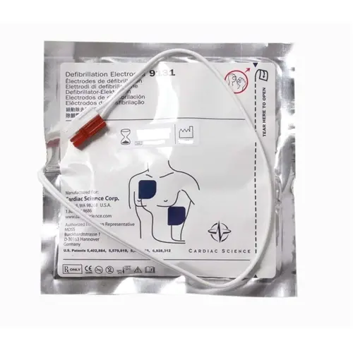 Defibrillation pads (adult) with two-