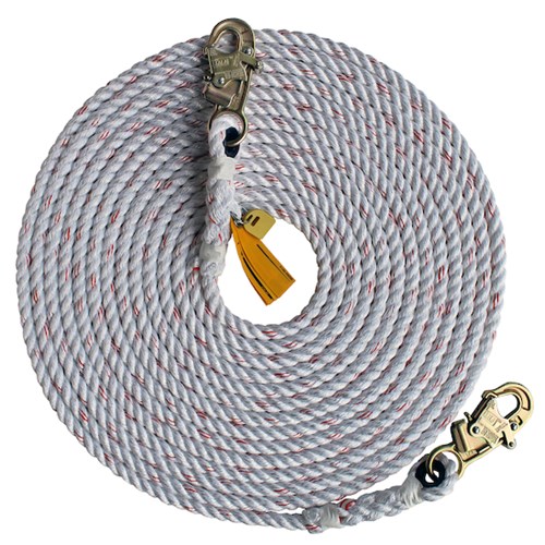 DPLN ROPE 100' 5/8 B 9502116 ENDS