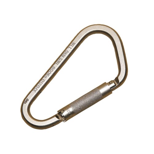 CARABINER,50mm THROAT  GATE,TRIPLEACTION