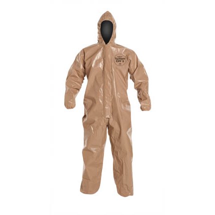 Tychem CPF3 Coverall, zip front,