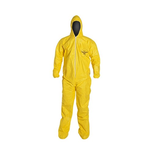 Tychem QC Coverall, Yellow, 2X