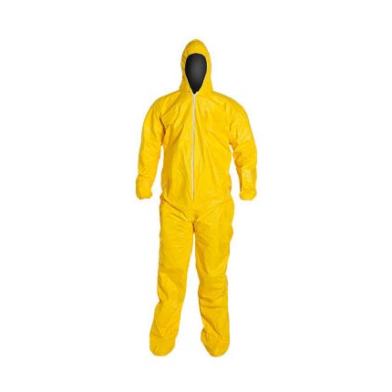 Tychem QC Coverall, Yellow, 3X