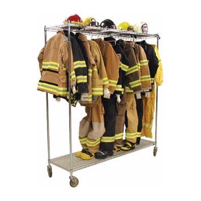 Surplus Gear Storage Rack Mobile Unit