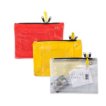 Valuables Pouches 9"x 12" Red