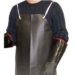 Light Weight Neoprene Apron, BLK