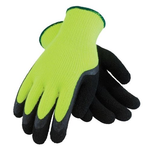 Hi-Vis Seamless Knit Acrylic Terry Glove