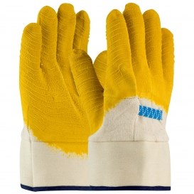 Latex Coated Work Gloves, Crinkle Finish