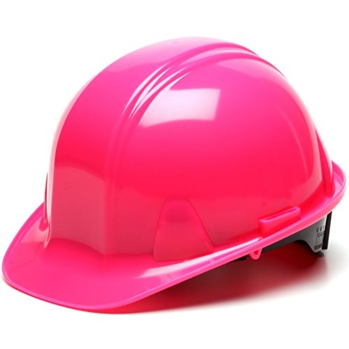 Hard Hat, Std Shell 4pt Ratchet,Hot Pink