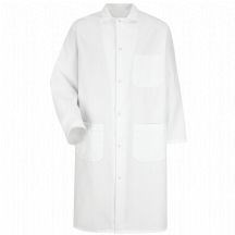 Red Kap Mens Gripper-Front Butcher Frock