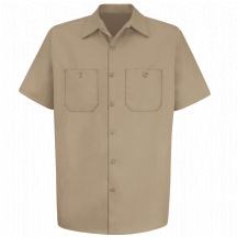 Red Kap Mens Wrinkle-Resistant Cotton Wo