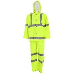 3 PIECE RAIN SUIT, .38MM PVC COATED