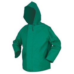 RAINJACKET 2X GRN PVC/