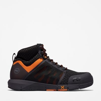 Radius CT Work Sneaker Black/Orange