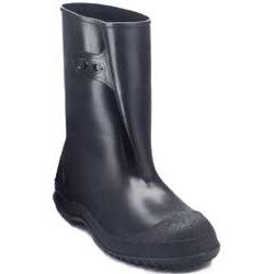 Overshoe Boot, PVC, Black, 10" SZ LG