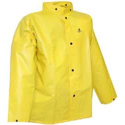 RAIN JACKET YEL .30MM SZ SM