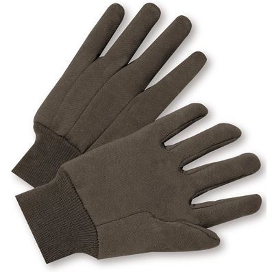 Premium Brown Jersey Glove, 10 oz