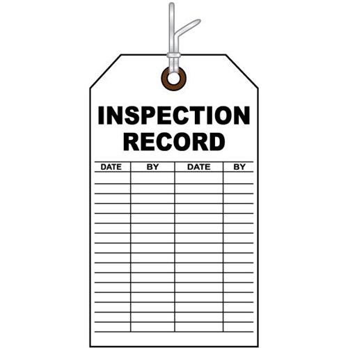 Inspection/Maintenance Cards