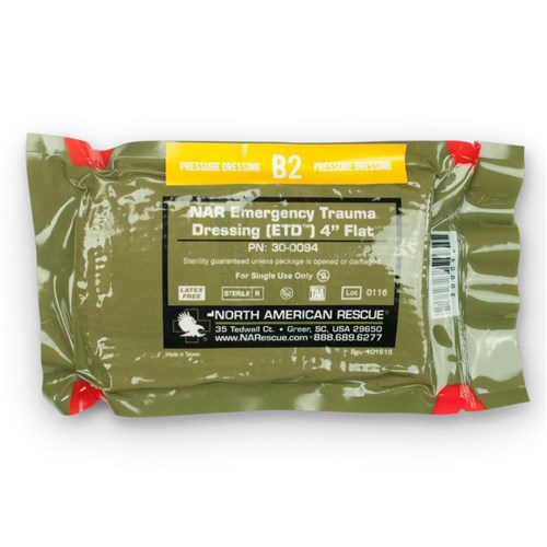 4" Flat Emergency Trauma Dressing (ETD)