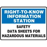 Right To Know Inf. Stat. Safety 10"x14"