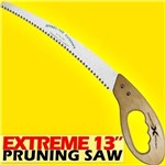 Pruning Saw with Wood Handle, 13 Inch