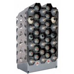 35-CYLINDER SCBA RACK - ALUMINUM - 68 H