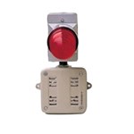 REMOTE AUDIBLE ALARM/STROBE-120VAC