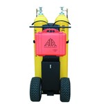 2-CYLINDER AIR CART W/ELECT. L/P ALARM