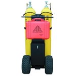 2-CYLINDER AIR CART W/ELECT. L/P ALARM