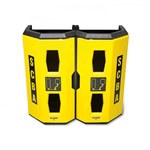 Yellow Dual SCBA Wall Case