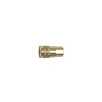 1/4 inch Coupler, Hansen (Brass)